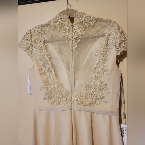 Jj"s house gown size 12, Bust 38 Waist 31.Champagne color. - Picture 2 of 12
